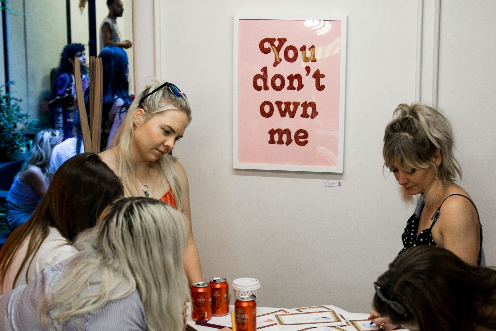 The Neoprotofeminist Show installation view 5