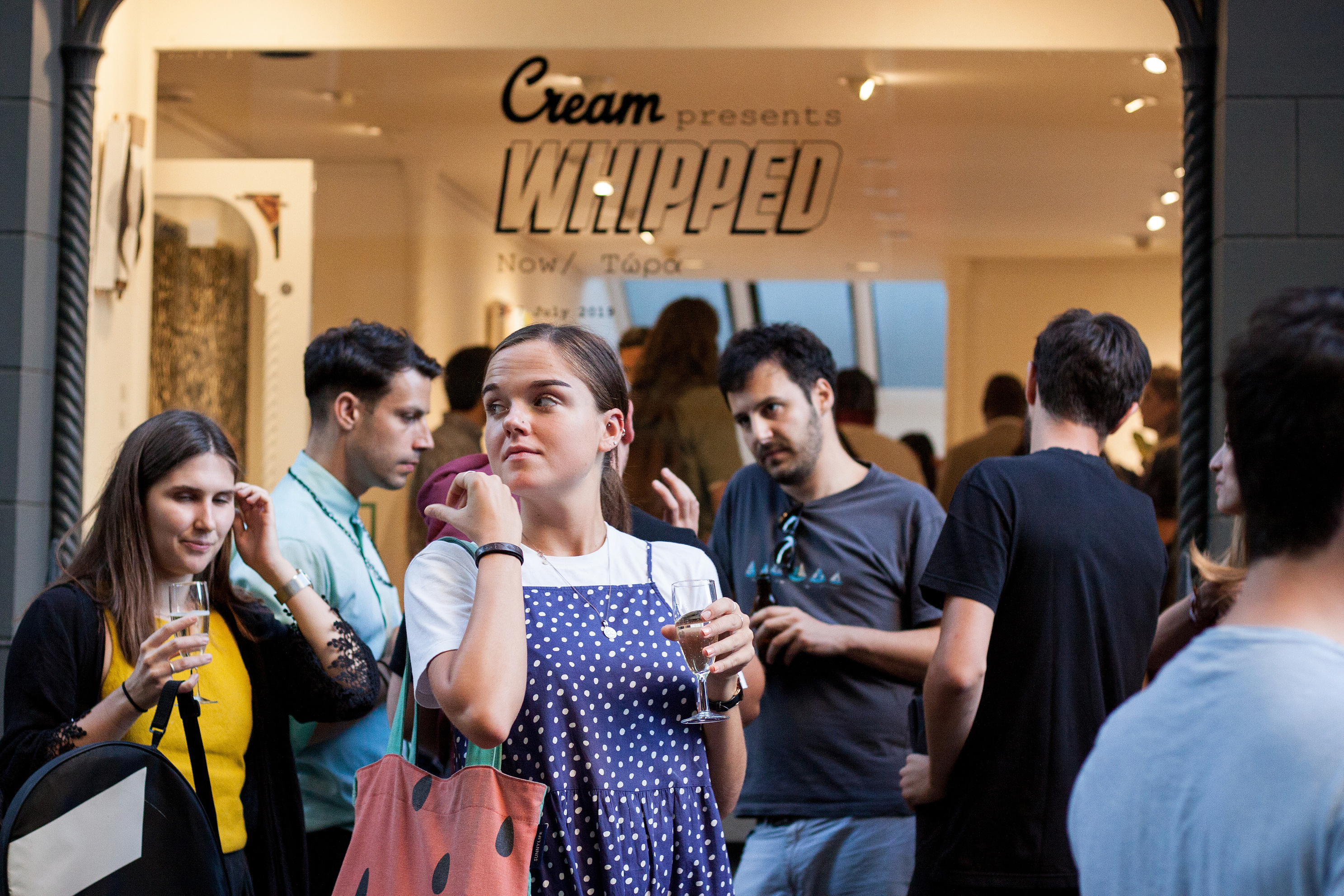 Whipped exhibition